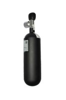Compressed air cylinder 300bar 1 liter with velve